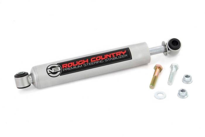 Rough Country - N3 Steering Stabilizer Diesel Nissan Titan XD 2WD/4WD (2016-2024) Rough Country