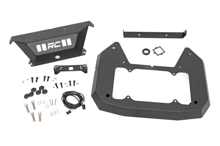 Rough Country - Spare Tire Carrier Delete Kit Jeep Wrangler JL (18-26)/Wrangler Unlimited (18-26) Rough Country