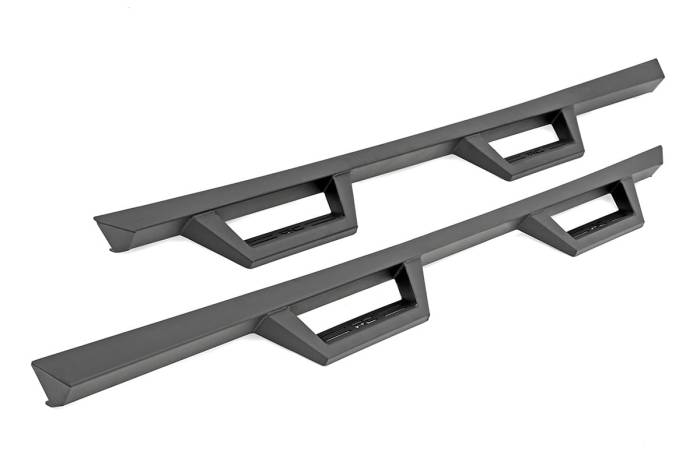 Rough Country - Contoured Drop Steps 4 Door Jeep Wrangler JL (21-25)/Wrangler Unlimited (18-26) Rough Country
