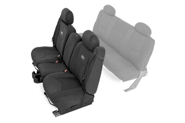 Rough Country - Seat Covers Front 40/40/20 Silverado/Sierra 1500 (99-06 & Classic) Rough Country