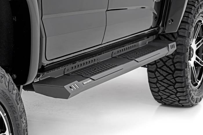 Rough Country - Chevy HD2 Running Boards 15-23 Colorado/Canyon Crew Cab Rough Country