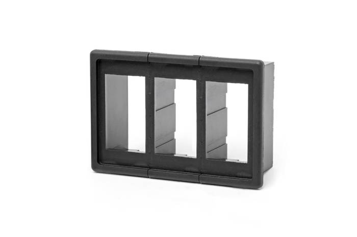 Rough Country - Auxiliary Switch Bezel Triple Rough Country