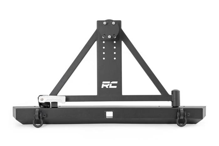 Rough Country - Rear Bumper Tire Carrier Jeep Wrangler TJ (97-06)/Wrangler Unlimited (04-06) Rough Country