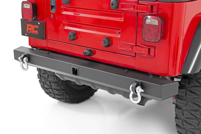 Rough Country - Rear Bumper Full Width Jeep Wrangler TJ (97-06)/Wrangler Unlimited (04-06) Rough Country