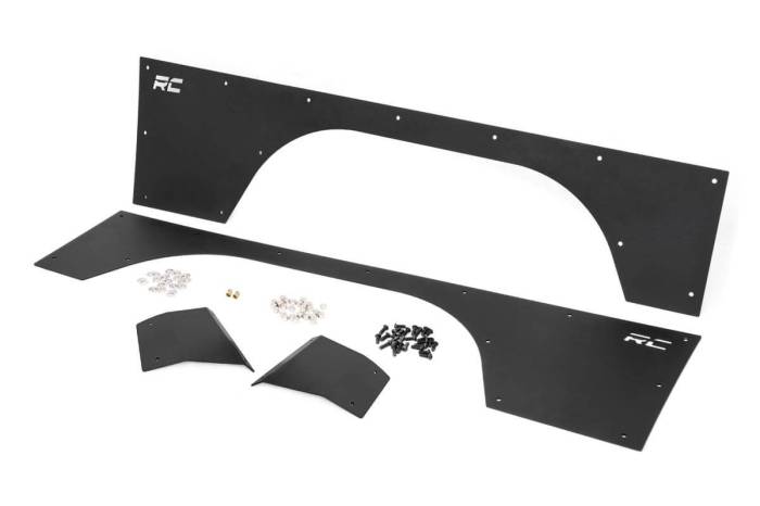 Rough Country - Fender & Quarter Panel Armor Front Combo Jeep Cherokee XJ (84-96) Rough Country