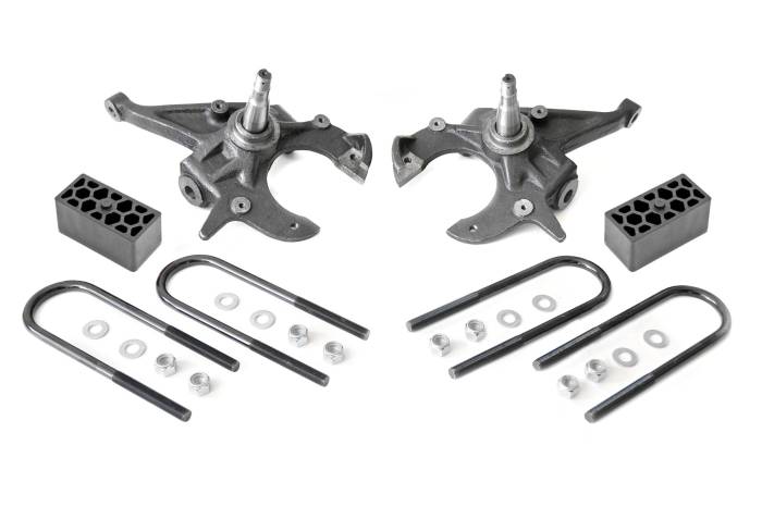 Rough Country - Lowering Kit 2 Inch FR 2.5 Inch RR Chevy/GMC Blazer/S10 Blazer/Sonoma 2WD Rough Country