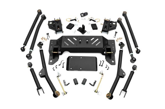 Rough Country - Long Arm Upgrade Kit 4 Inch Lift Jeep Grand Cherokee ZJ 4WD (1993-1998) Rough Country