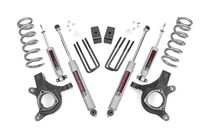 Rough Country - 4.5 Inch Lift Kit Silverado/Sierra 1500 2WD (1999-2006 & Classic) Rough Country