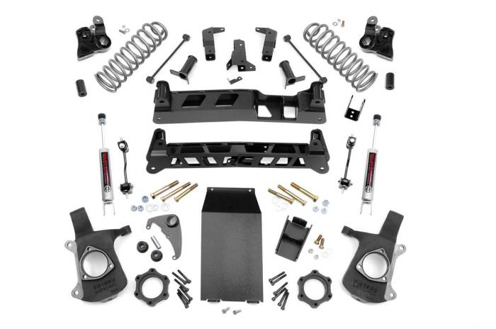 Rough Country - 6 Inch Lift Kit NTD Chevy Avalanche (02-06)/Suburban 1500 (00-06) Rough Country