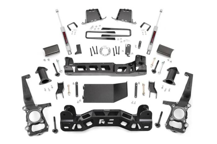 Rough Country - 6 Inch Lift Kit Ford F-150 4WD (2009-2010) Rough Country