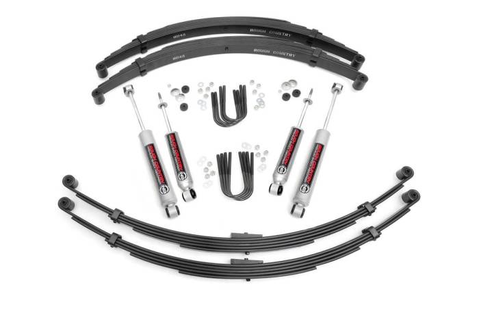Rough Country - 4 Inch Lift Kit International Scout II 4WD (1971-1973) Rough Country