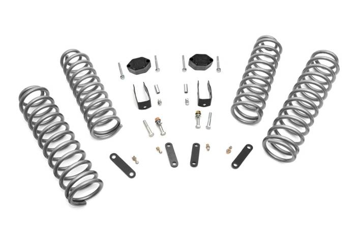 Rough Country - 2.5 Inch Lift Kit Jeep Wrangler Unlimited 2WD/4WD (2007-2018) Rough Country