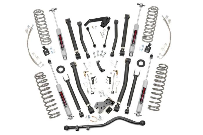 Rough Country - 6 Inch Lift Kit X-Series Jeep Wrangler Unlimited 2WD/4WD (2007-2018) Rough Country