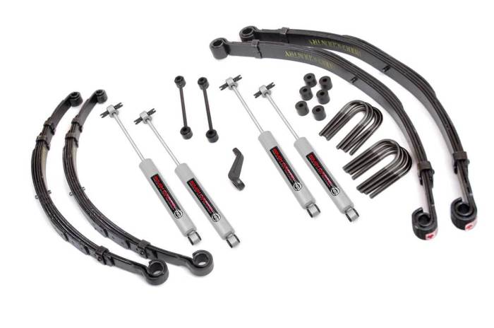 Rough Country - 4 Inch Lift Kit Jeep CJ5/CJ7 5 4WD (1982-1983) Rough Country