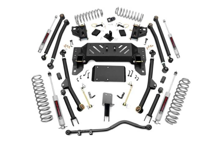 Rough Country - 4 Inch Lift Kit Long Arm Jeep Grand Cherokee ZJ 4WD (1993-1998) Rough Country