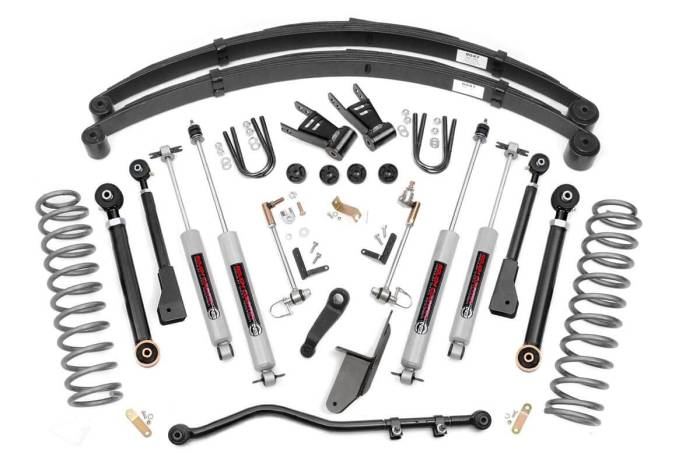 Rough Country - 6.5 Inch Lift Kit X-Series Jeep Cherokee XJ 2WD/4WD (1984-2001) Rough Country