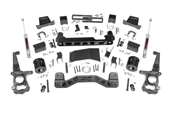 Rough Country - 6 Inch Lift Kit Ford F-150 4WD (2015-2020) Rough Country