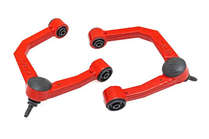 Rough Country - Red Forged Upper Control Arms 3.5 Inch Of Lift Toyota 4Runner (10-24)/Tacoma (05-23) Rough Country