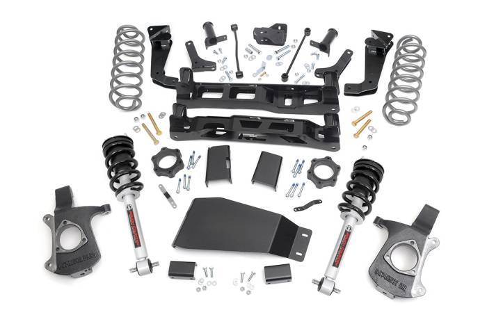 Rough Country - 7 Inch Lift Kit N3 Struts Chevy/GMC SUV 1500 2WD/4WD (2007-2014) Rough Country