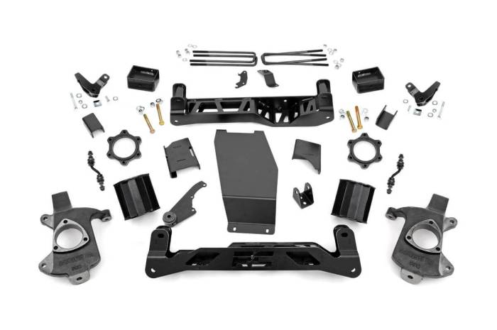 Rough Country - 5 Inch Lift Kit Mag-ride Alu/Stamp Steel GMC Sierra 1500 Denali (14-18) Rough Country