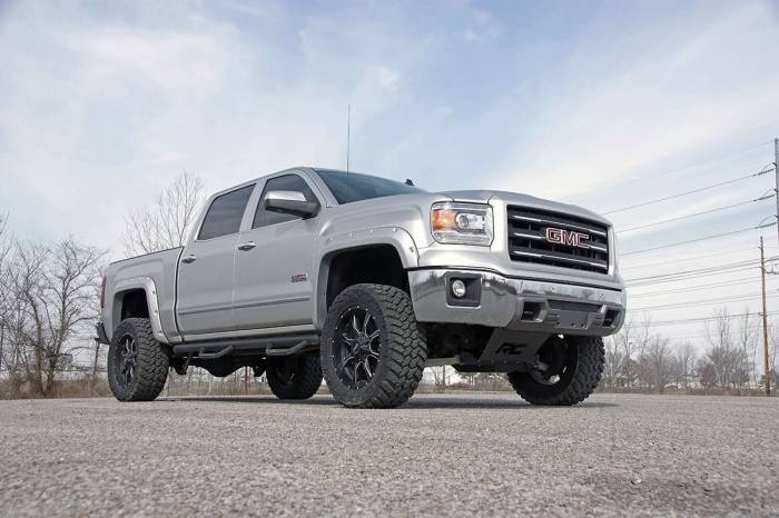 Rough Country - 5 Inch Lift Kit Alum/Stamp Steel N3 Struts Silverado/Sierra 1500 (14-18 & Classic) Rough Country