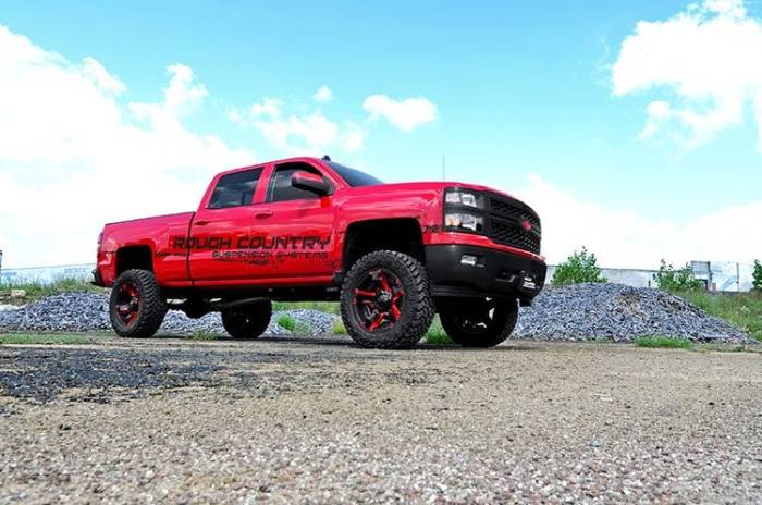 Rough Country - 7 Inch Lift Kit Bracket N3 Struts Silverado/Sierra 1500 (14-16) Rough Country
