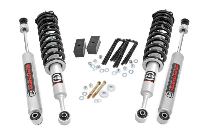 Rough Country - 3 Inch Lift Kit N3 Struts Toyota Tacoma 4WD (2005-2023) Rough Country