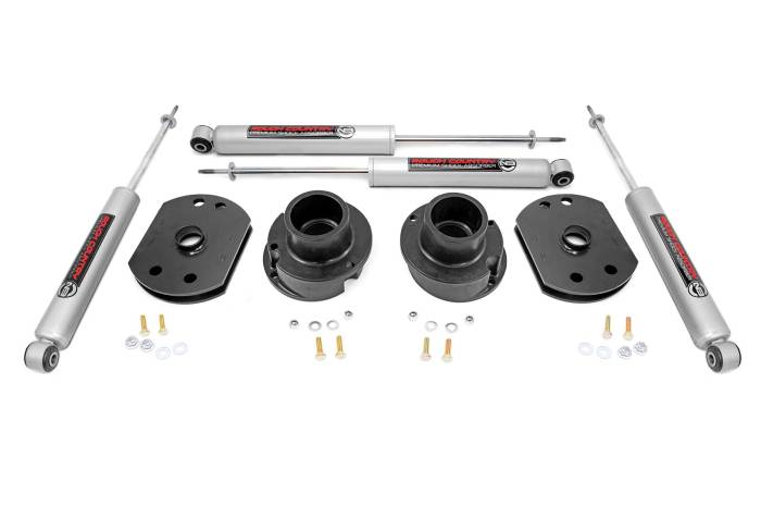 Rough Country - 2.5 Inch Lift Kit N3 Shocks Ram 2500 4WD (2014-2026) Rough Country