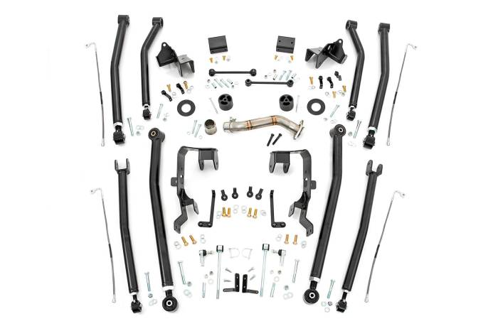 Rough Country - Long Arm Upgrade Kit Jeep Wrangler JK/Wrangler Unlimited (2007-2018) Rough Country