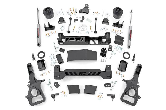 Rough Country - 6 Inch Lift Kit 22XL Ram 1500 4WD (2019-2024) Rough Country