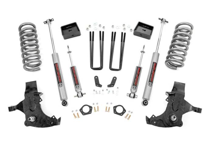 Rough Country - 6 Inch Lift Kit Chevy C1500 Truck 2WD (1988-1999) Rough Country