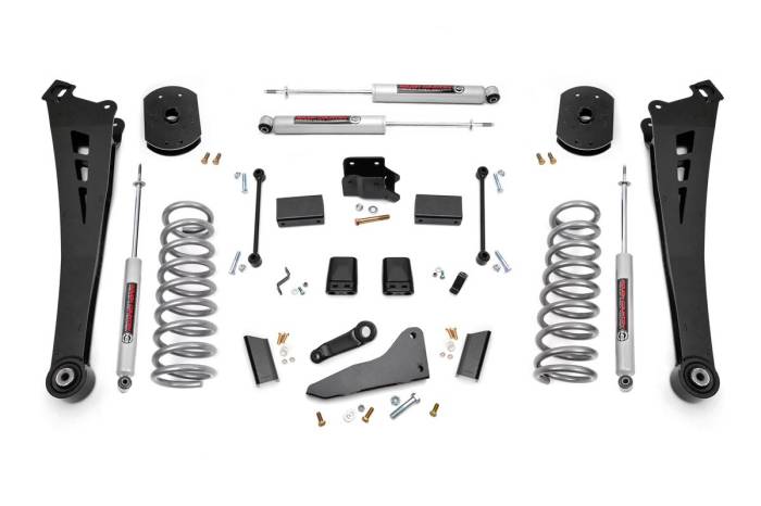 Rough Country - 4.5 Inch Lift Kit Gas Powerwagon Ram 2500 4WD (2014-2018) Rough Country
