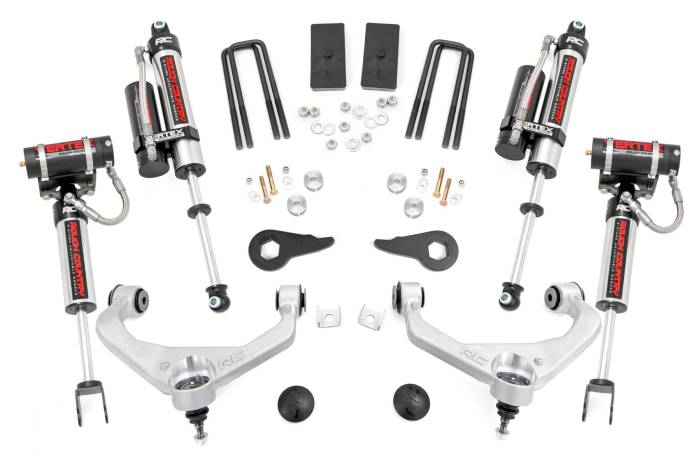 Rough Country - 3.5 Inch Lift Kit Vertex Silverado/Sierra 2500HD/3500HD (11-19) Rough Country