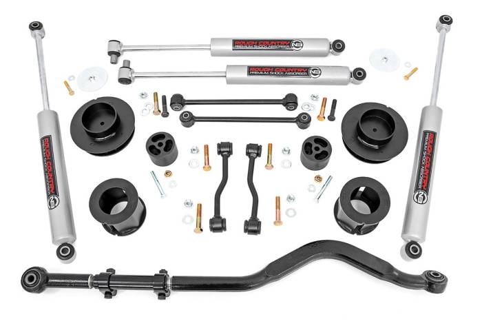 Rough Country - 3.5 Inch Lift Kit Spacers Jeep Gladiator JT 4WD (2020-2023) Rough Country