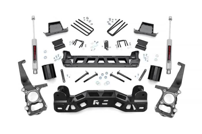 Rough Country - 6 Inch Lift Kit Ford F-150 2WD (2009-2010) Rough Country