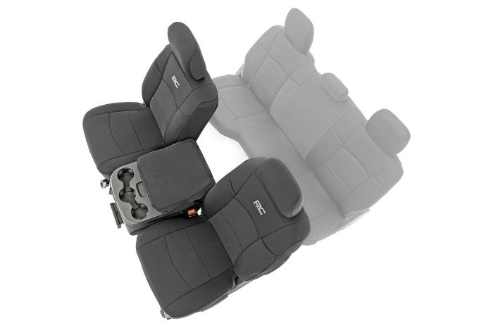 Rough Country - Seat Covers Bucket Seats FR Ram 2500 2WD/4WD (2019-2026) Rough Country