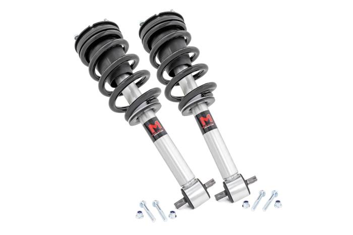 Rough Country - M1 Loaded Strut Pair 7in Silverado/Sierra 1500 2WD/4WD (14-18 & Classic) Rough Country