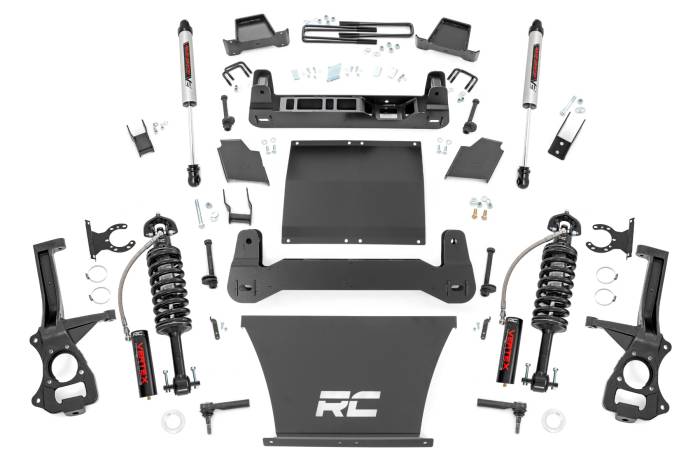 Rough Country - 6 Inch Lift Kit Vertex/V2 Chevy Silverado 1500 4WD (2019-2024) Rough Country