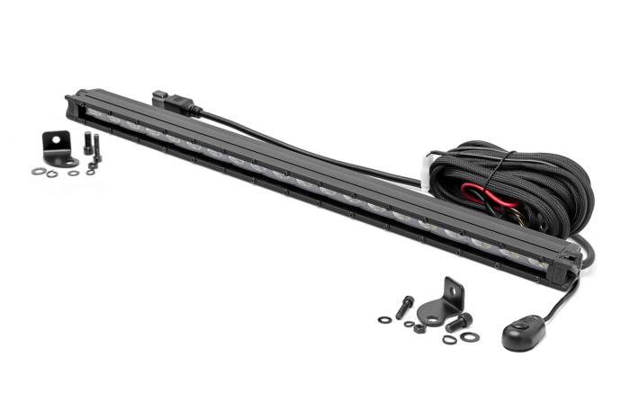 Rough Country - 20 Inch Black Series LED Light Bar Slim Line Rough Country
