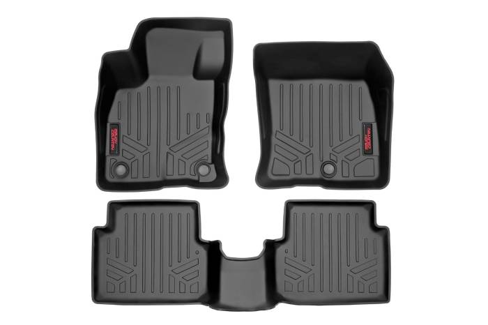 Rough Country - Floor Mats Front and Rear Ford Maverick EcoBoost 2WD/4WD (2022-2026) Rough Country