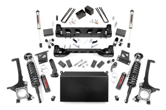 Rough Country - 6 Inch Lift Kit Vetex/V2 Toyota Tundra 4WD (2007-2015) Rough Country