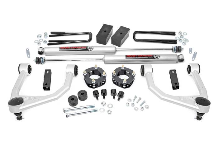 Rough Country - 3.5 Inch Lift Kit Toyota Tundra 2WD/4WD (2007-2021) Rough Country