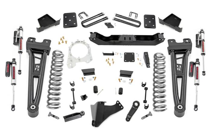 Rough Country - 6 Inch Lift Kit R/A OVLDS Vertex Ford F-250/F-350 Super Duty (17-22) Rough Country