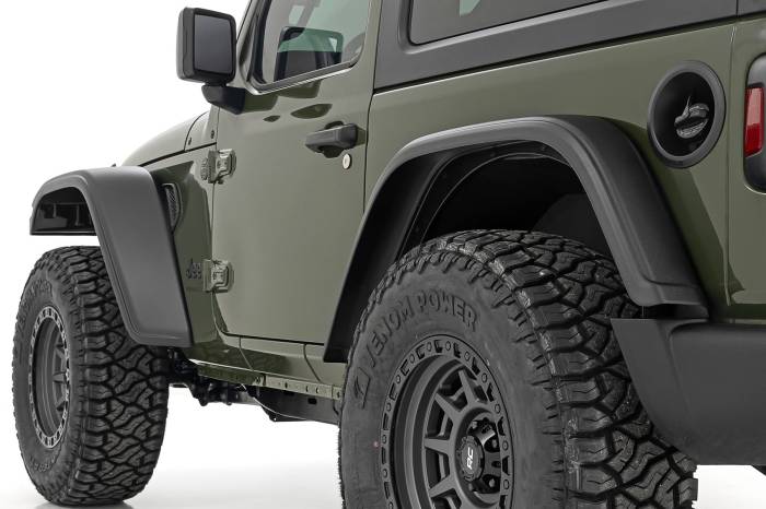 Rough Country - WF1 Fender Flares Jeep Wrangler JL (18-26)/Wrangler Unlimited (18-26) Rough Country