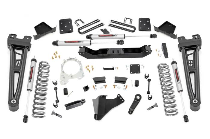 Rough Country - 6 Inch Lift Kit OVLD V2 Shocks Ford F-250/F-350 Super Duty 4WD (17-22) Rough Country