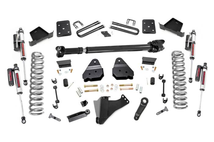 Rough Country - 6 Inch Lift Kit OVLDS D/S Vertex Ford F-250/F-350 Super Duty (17-22) Rough Country