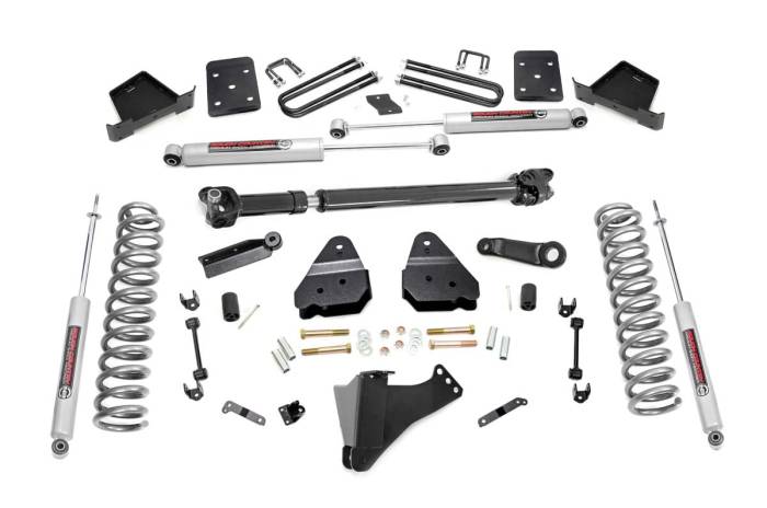 Rough Country - 4.5 Inch Lift Kit Front D/S Ford F-250/F-350 Super Duty 4WD (2017-2022) Rough Country