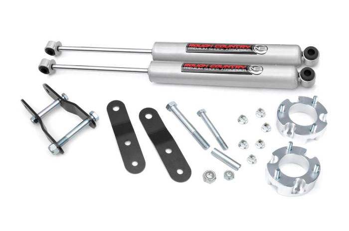 Rough Country - 2.5 Inch Lift Kit Toyota Tacoma 2WD/4WD (1995-2004) Rough Country