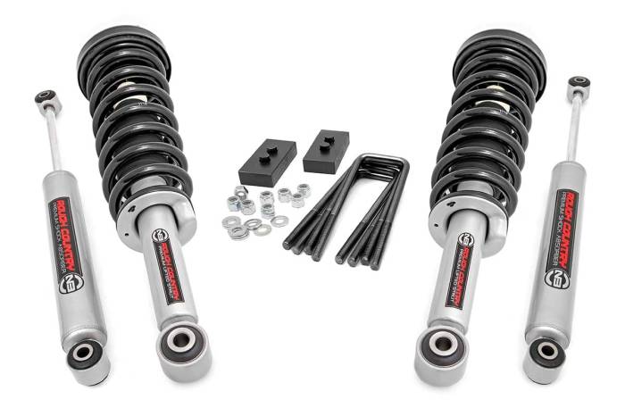 Rough Country - 2 Inch Lift Kit N3 Struts/N3 Ford F-150 4WD (2009-2013) Rough Country