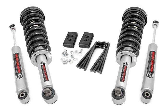Rough Country - 2 Inch Lift Kit N3 Struts/N3 Ford F-150 4WD (2014-2020) Rough Country